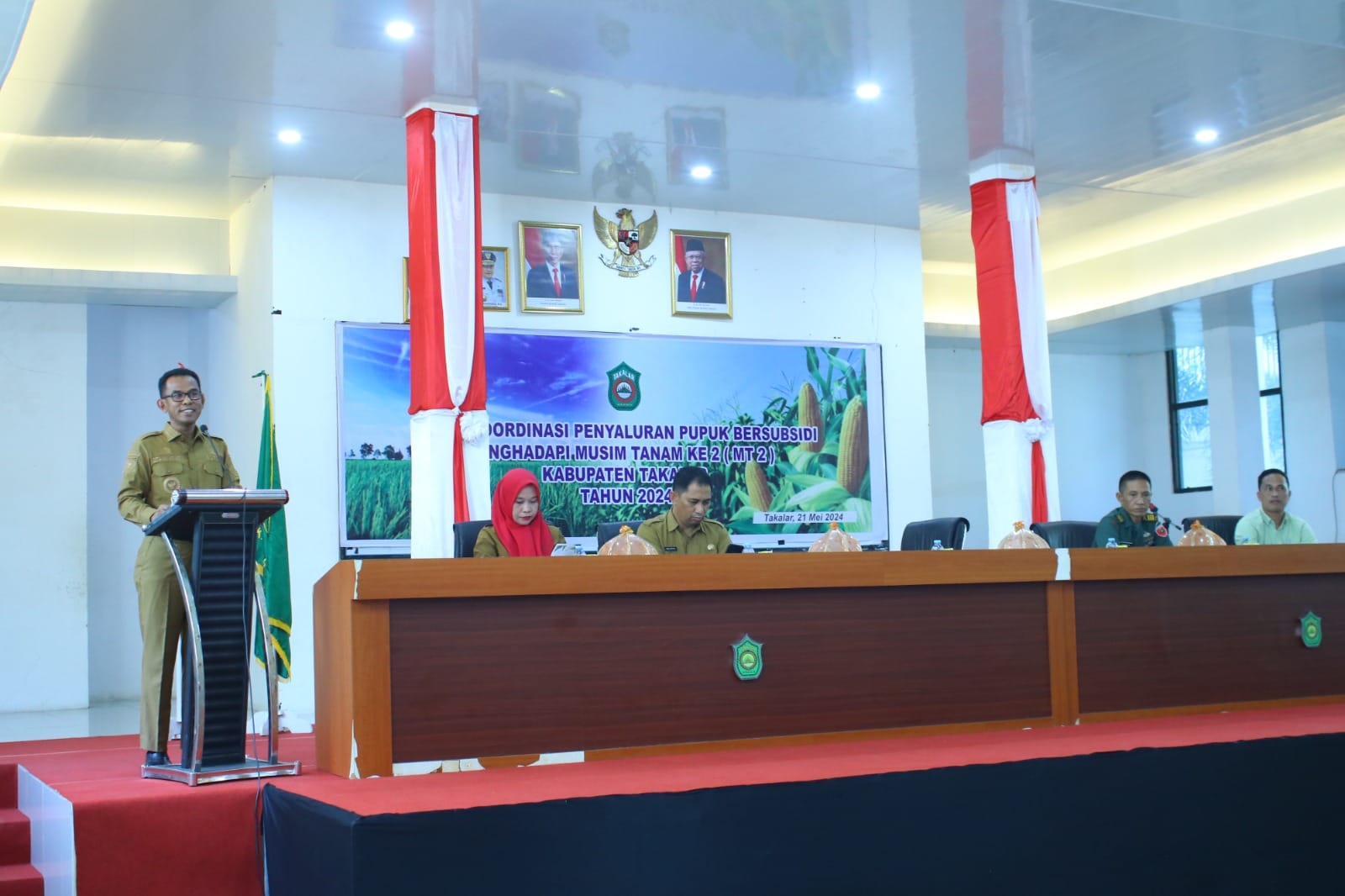 Pj. Bupati Takalar Pimpin Rakor dan Sosialisasi Penambahan Kuota Pupuk Bersubsidi