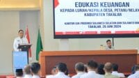 Pemda Takalar Bersama Keuangan OJK Sulselbar Berikan Edukasi Kepala Desa dan Nelayan