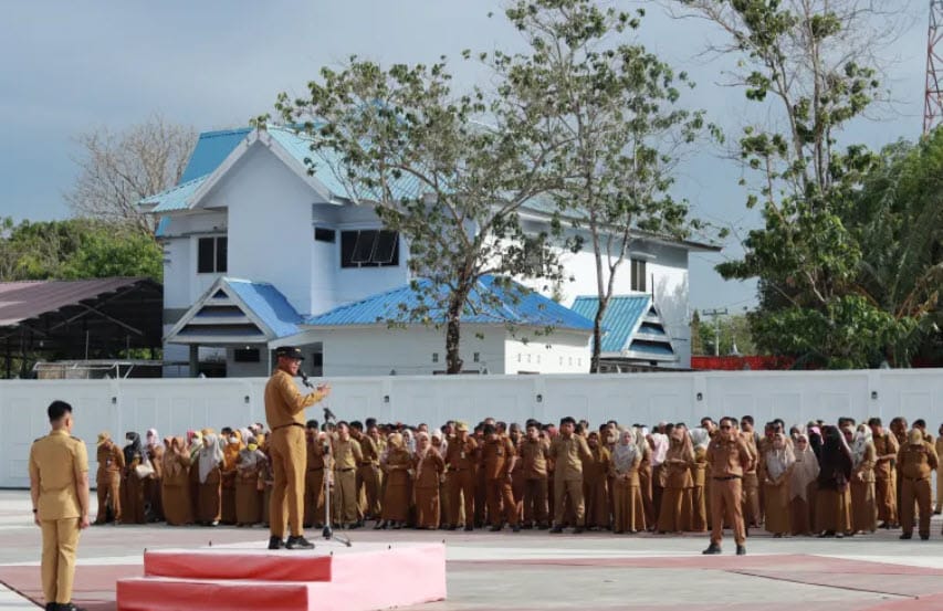 Pimpin Apel Gabungan, ini himbauan Pj. Bupati Takalar