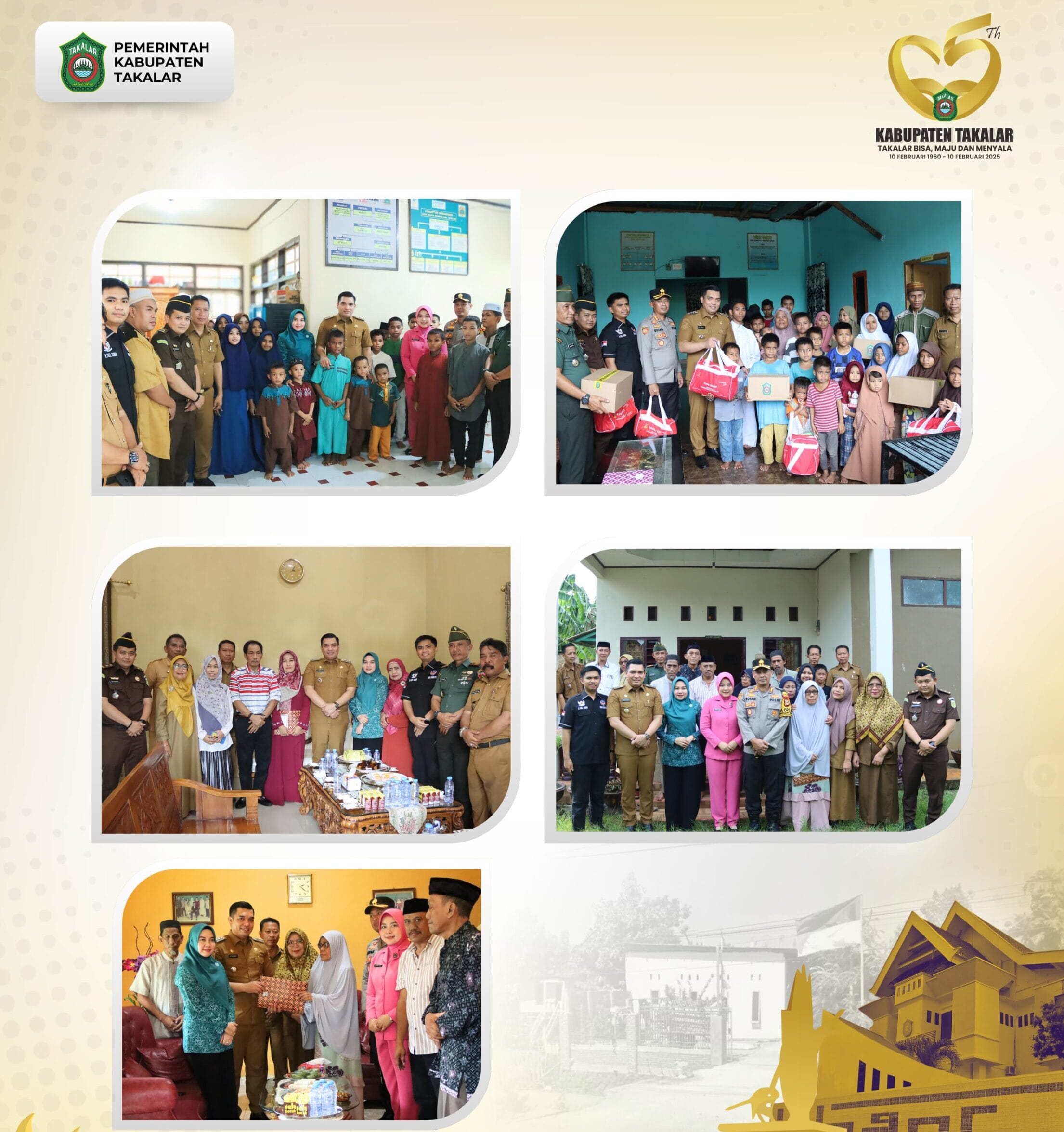 Pj. Bupati Takalar Anjangsana ke Keluarga Tokoh Pendiri Takalar