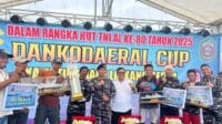 Bupati Takalar Apresiasi Lomba Balap Perahu Katinting Race Laikang Seri 4