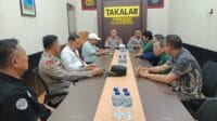 Jelang Konferensi PWI, Panitia Audiensi ke Kapolres Takalar