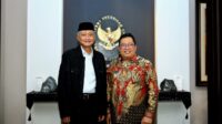 Bupati Takalar Daeng Manye silaturahmi dengan Menteri Pekerjaan Umum dan Perumahan Rakyat (PUPR) Republik Indonesia, Dody Hanggodo, di Kantor Kementerian PUPR, Kebayoran Baru, Jakarta Selatan. Selasa 27 Januari 2026. (Foto: Istimewa)