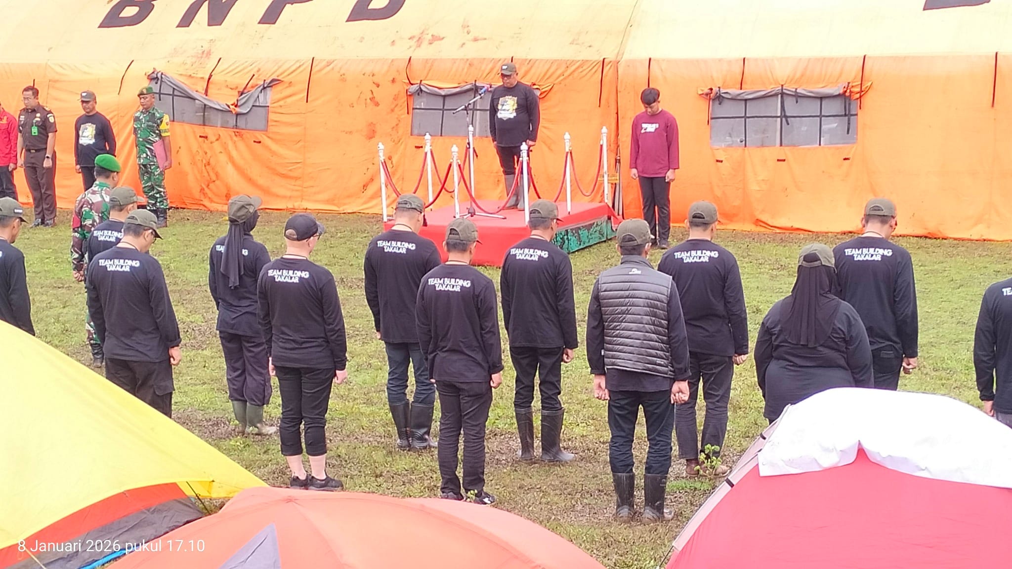 Tingkatkan Kedisiplinan, Pimpinan OPD dan Camat Takalar Ikuti Team Building