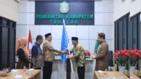 Bupati Takalar Lepas Kafilah LPTQ: Targetkan Pertahankan Juara Umum MTQ Tingkat Provinsi di Maros