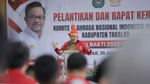 Bupati Takalar Hadiri Pelantikan KONI Takalar Periode 2025-2029