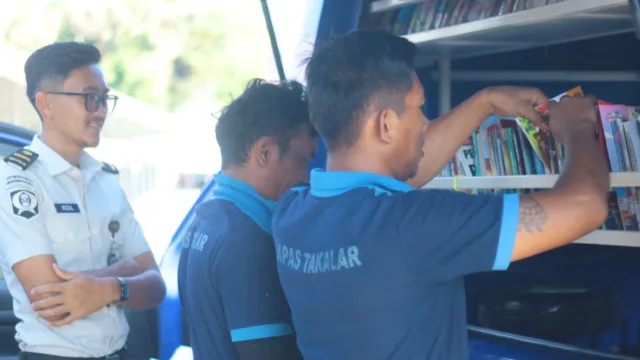 Lapas Takalar Hadirkan Mobil Perpustakaan Keliling demi Bangun Budaya Literasi Warga Binaan