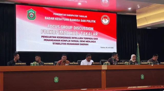 Bupati Takalar Buka FGD Penguatan Koordinasi Intelijen Terpadu