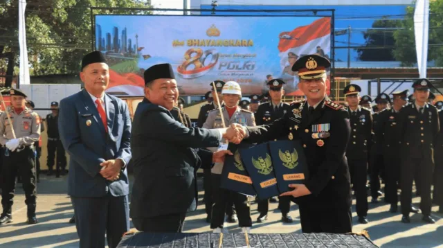 HUT Bhayangkara ke-80: Polres Takalar Dapat Kado 4 Bidang Tanah dari Pemerintah Kabupaten