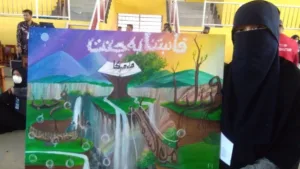 Nur Bintang Qurahmi, Talenta Kaligrafi Kontemporer asal Takalar
