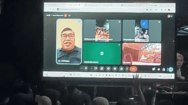 Sapa via Google Meet, Bupati Daeng Manye Apresiasi Kemah Inspirasi Pemuda Galesong Selatan