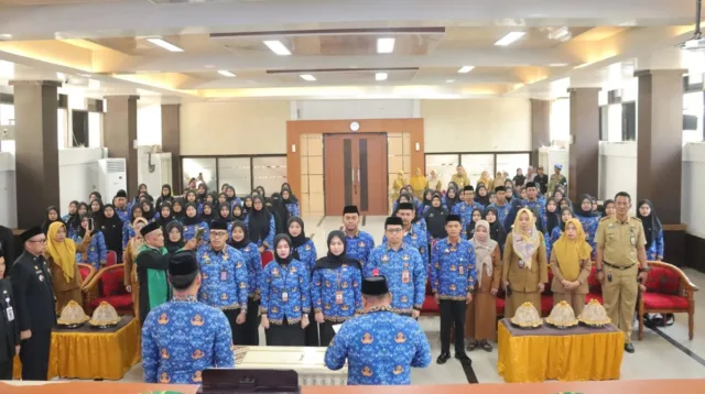 Lantik 85 PNS Baru, Bupati Takalar Pesan Jaga Integritas