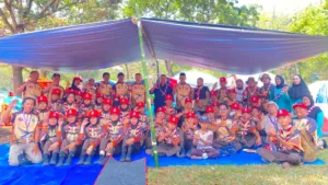Pastikan Logistik Aman, Bupati Daeng Manye Sambangi Tenda Kontingen Jamnas XII di Cibubur Pastikan Logistik Aman, Bupati Daeng Manye Sambangi Tenda Kontingen Jamnas XII di Cibubur