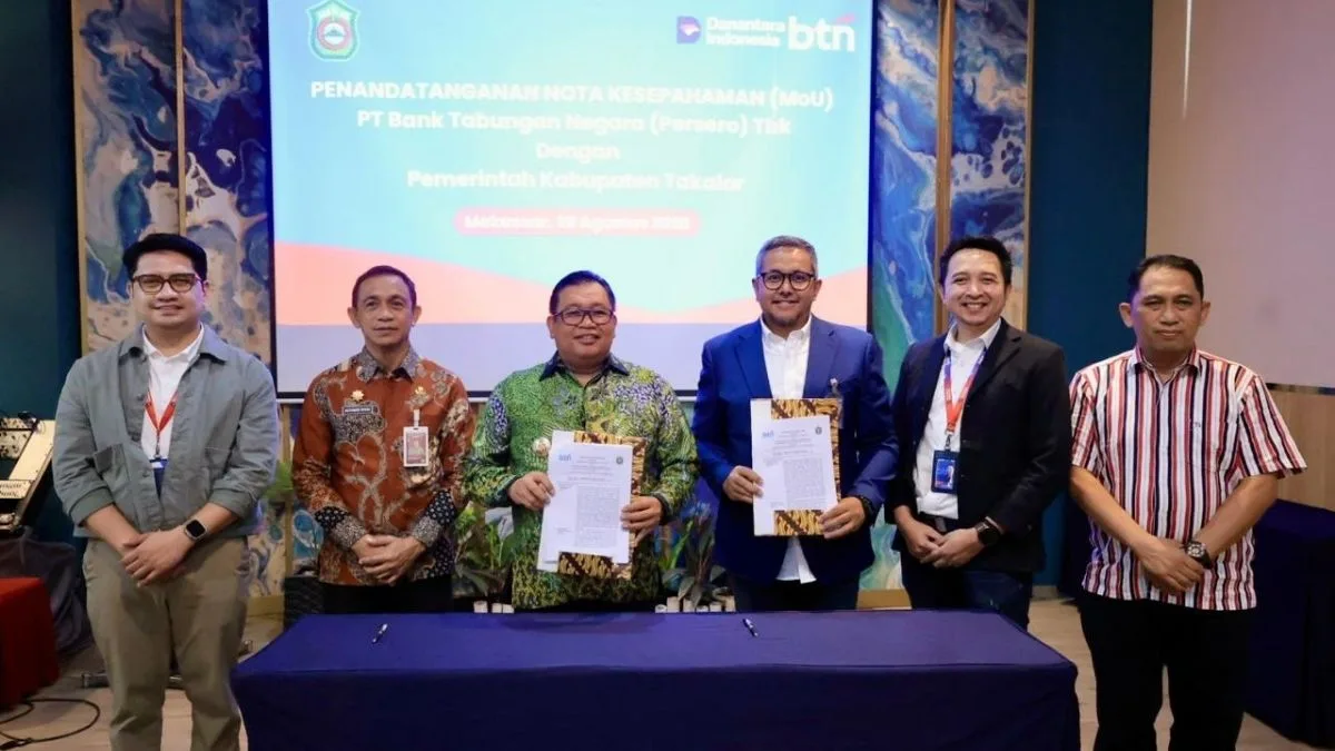 Pemkab Takalar Teken MoU dengan Bank BTN, Bidik Digitalisasi PAD dan UMKM