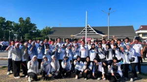 Perkuat Sinergi dengan Pemda, Lapas Takalar Ikuti Jalan Santai Semarak HUT ke-81 RI