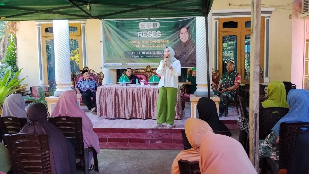 Serap Aspirasi Warga Pattallassang, Hj. Fadilah Tegaskan Komitmen Kawal Program Kesejahteraan Rakyat Hj. Fadilah