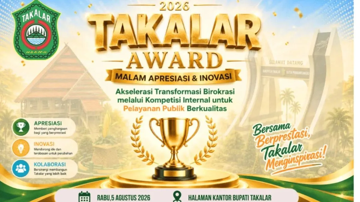 Takalar Award 2026 Ajang Kompetisi Internal Pacu Kualitas Pelayanan Publik Takalar Award 2026: Ajang Kompetisi Internal Pacu Kualitas Pelayanan Publik