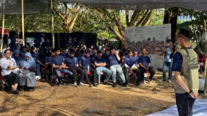 Tim LONTARA SPACE FT-UH Kenalkan Program Desa Tangguh Bencana di PWK Week 2026