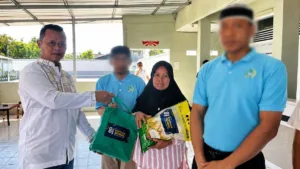 Wujud Kepedulian Sosial, Lapas Takalar Salurkan Bantuan Bagi Keluarga Warga Binaan