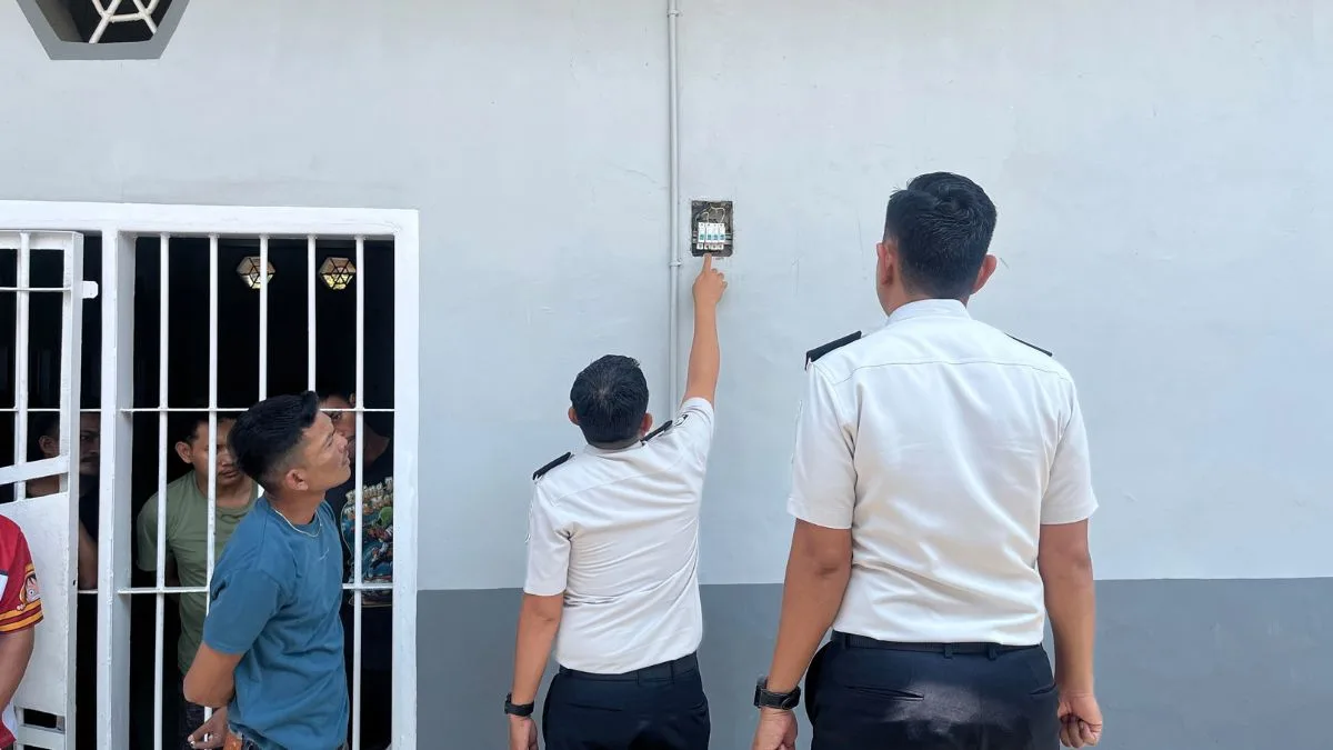 Perkuat Pengawasan, Lapas Takalar Cek Sarpras Kamar Hunian dan Rumdin