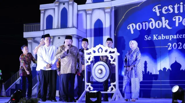 Buka Festival Ponpes 2026, Bupati Takalar Puji Kreativitas dan Seni Santri Butta Panrannuangku
