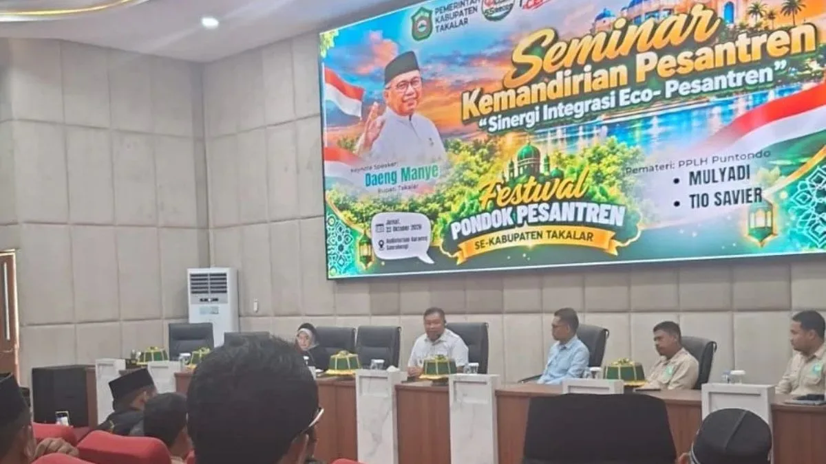 Dorong Santri Peduli Lingkungan, Pemkab Takalar Gaungkan Konsep Eco-Pesantren dan Ekonomi Sirkular