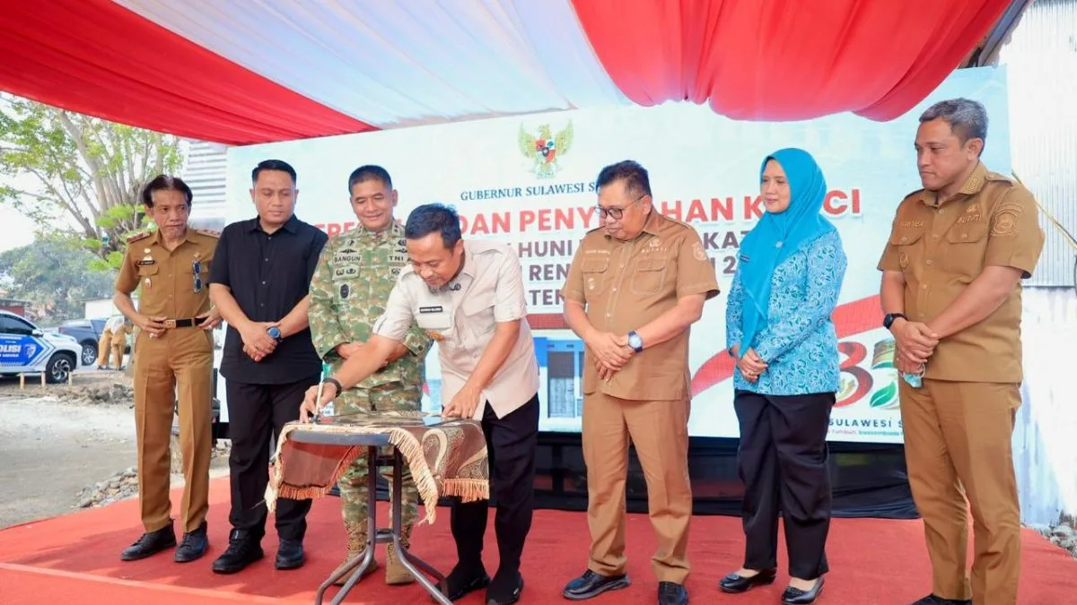Gubernur Sulsel Resmikan Rumah Layak Huni di Takalar, Daeng Manye Apresiasi Sinergi Pemprov–TNI