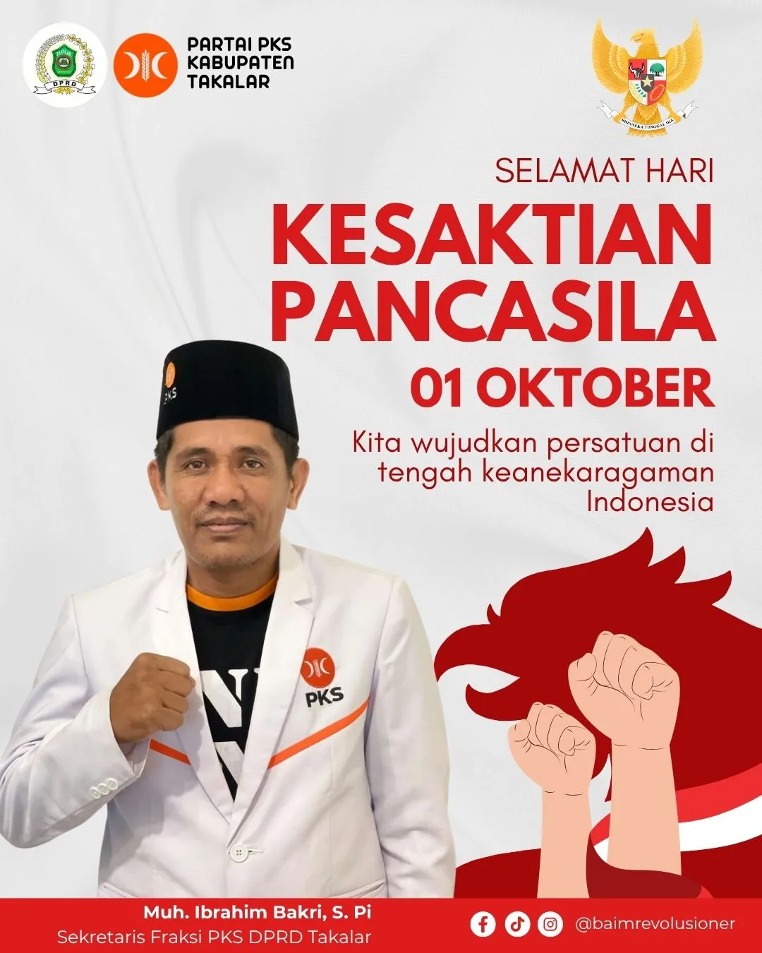 Hari Kesaktian Pancasila - Muh. Ibrahim Bakri - Suaraselatan