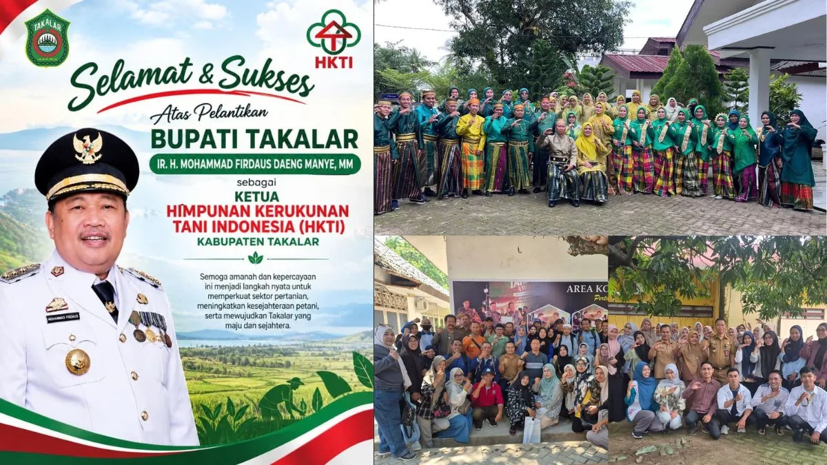 Keluarga Besar Dinas Pertanian Takalar Ucapkan Selamat atas Pelantikan Bupati Daeng Manye Jadi Ketua HKTI