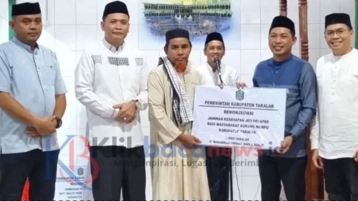 Safari Ramadhan di Lengkese, Ketua DPRD dan Pemda Takalar Serahkan Rekomendasi JKN PBI Safari Ramadhan di Lengkese, Ketua DPRD dan Pemda Takalar Serahkan Rekomendasi JKN PBI